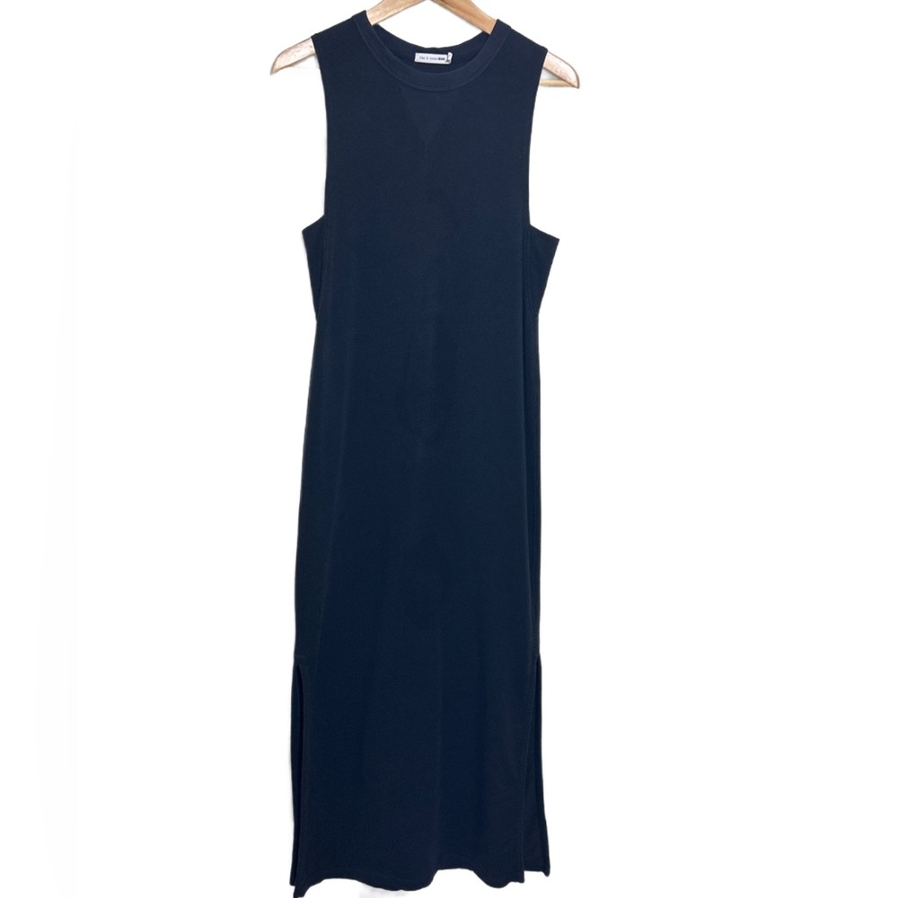 Rag & Bone Sleeveless Black Midi Dress